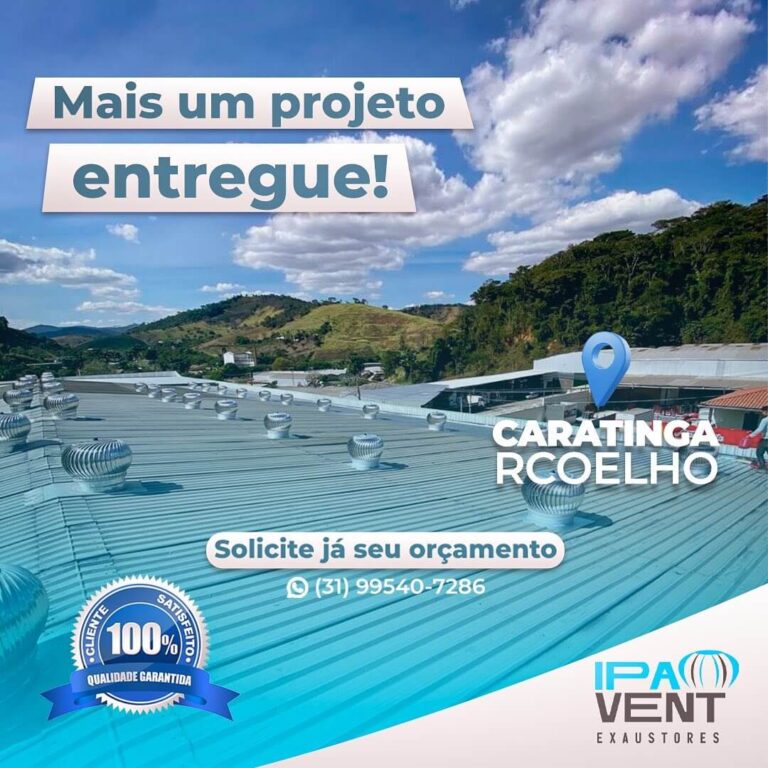 Exaustor Eolico Caratinga