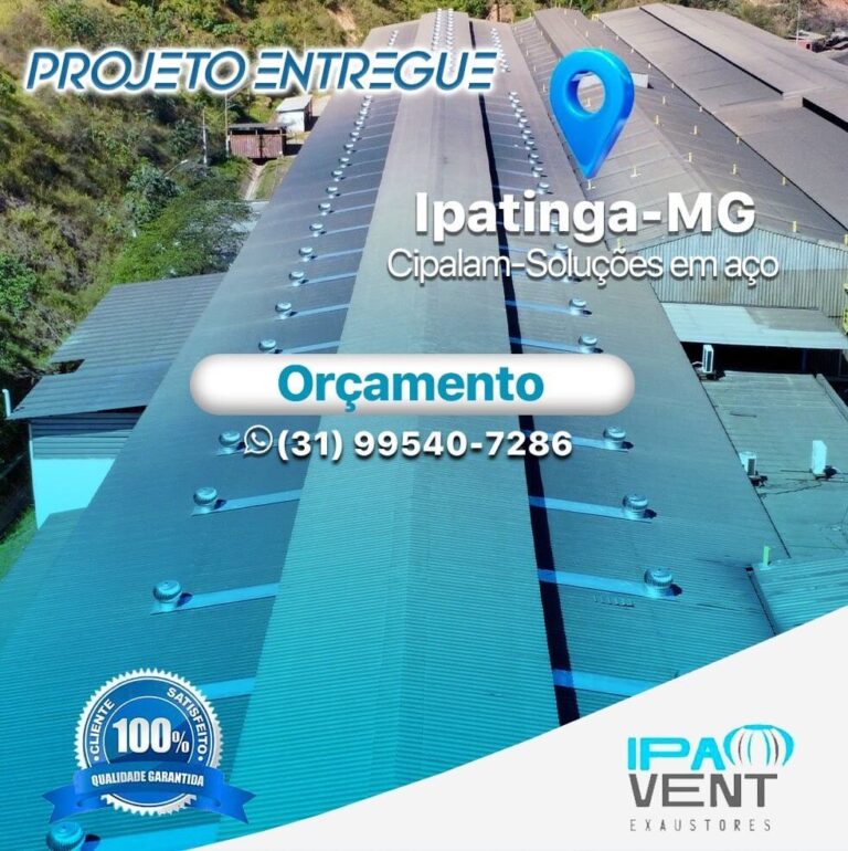 Exaustor Eolico Ipatinga