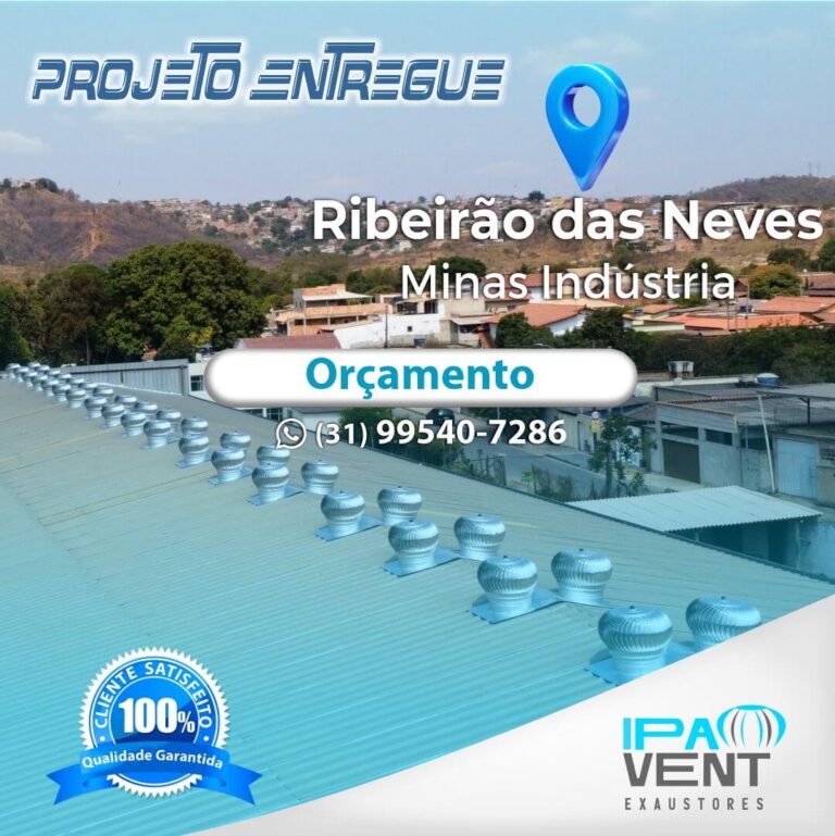 Exaustor Eolico Ribeirao das Neves