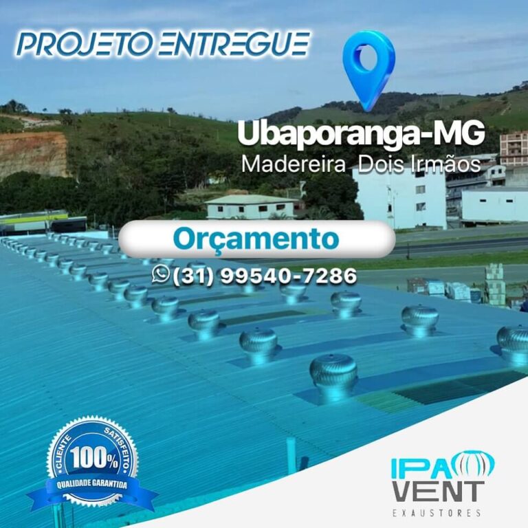 Exaustor Eolico Ubaporanga